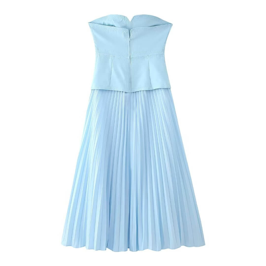 Doux Pleated Skirt Set