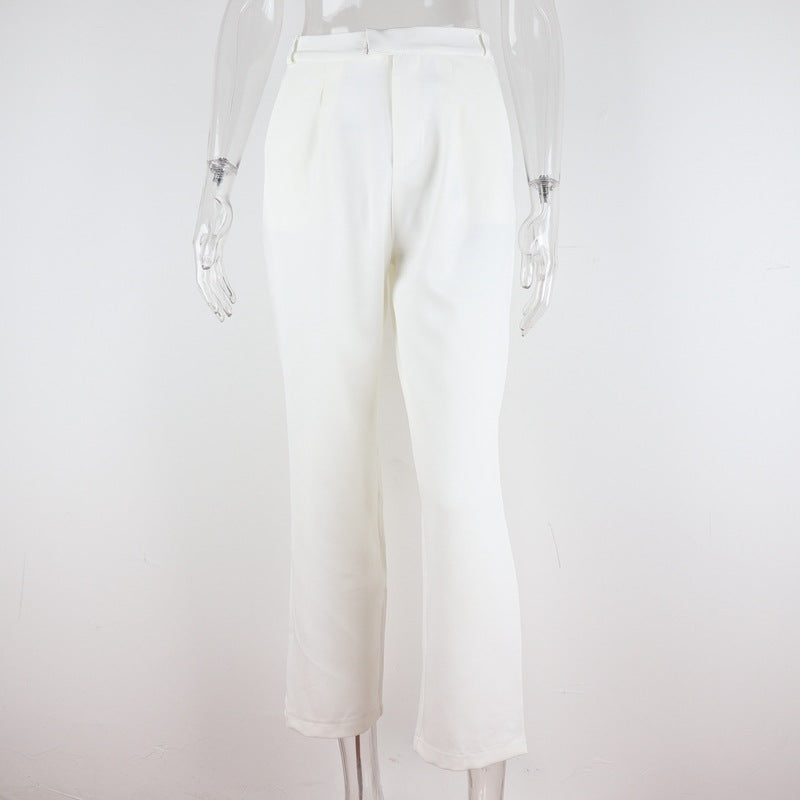 Blanc Suit Trousers