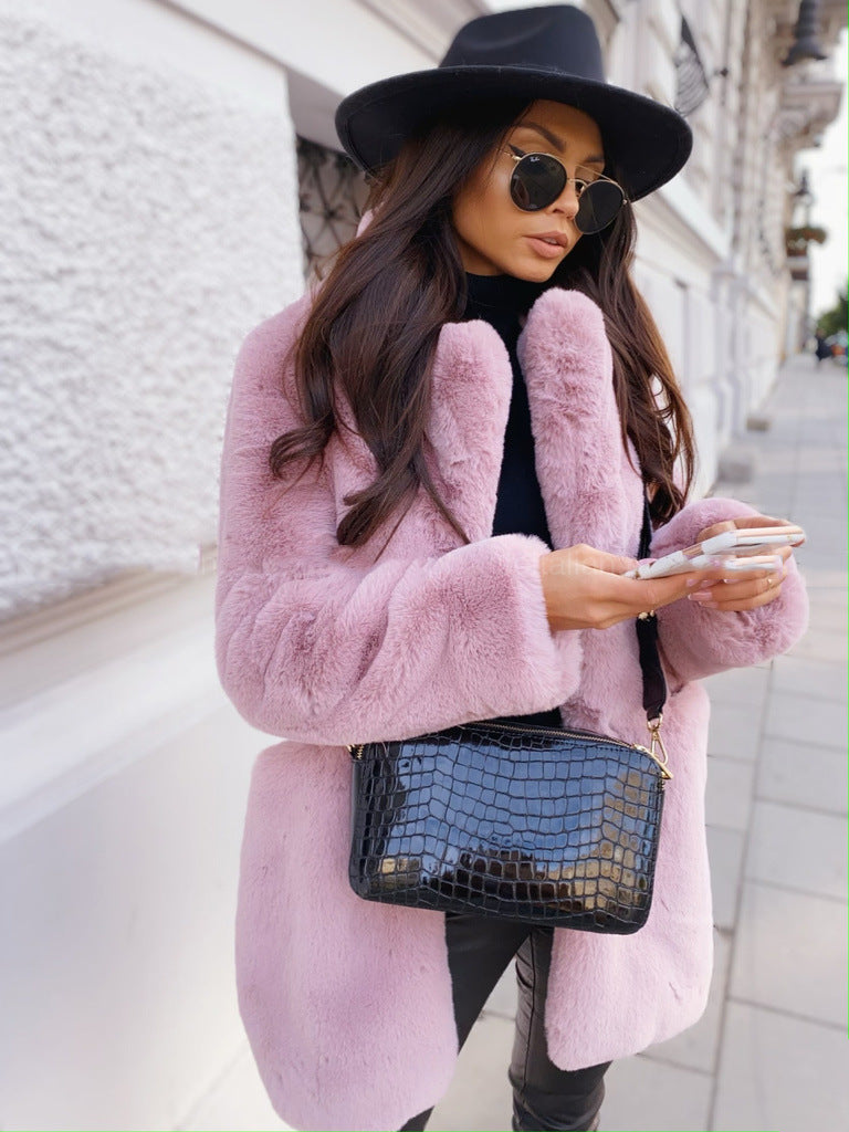 Velvet Fur Coat