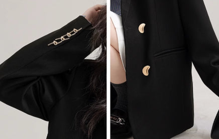 Noir Power Blazer