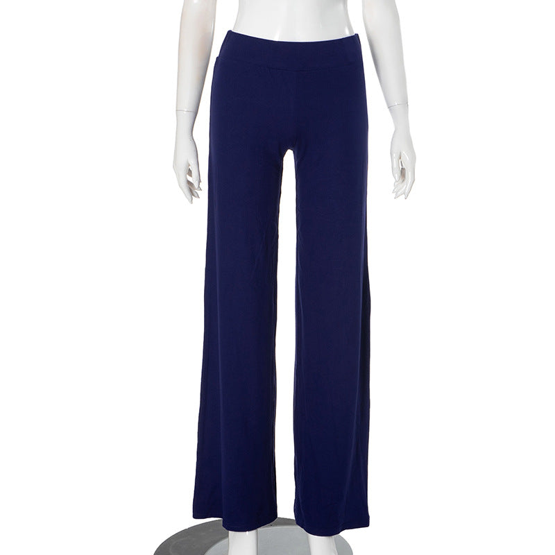 Printed Straight Pants
