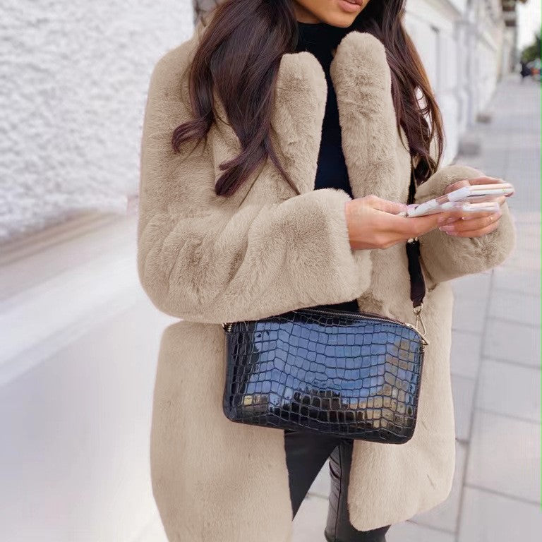 Velvet Fur Coat