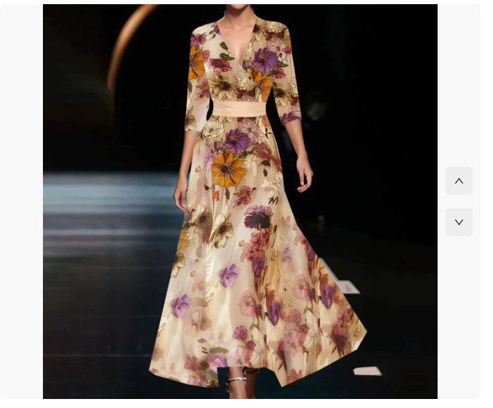 Jardin Floral Dress