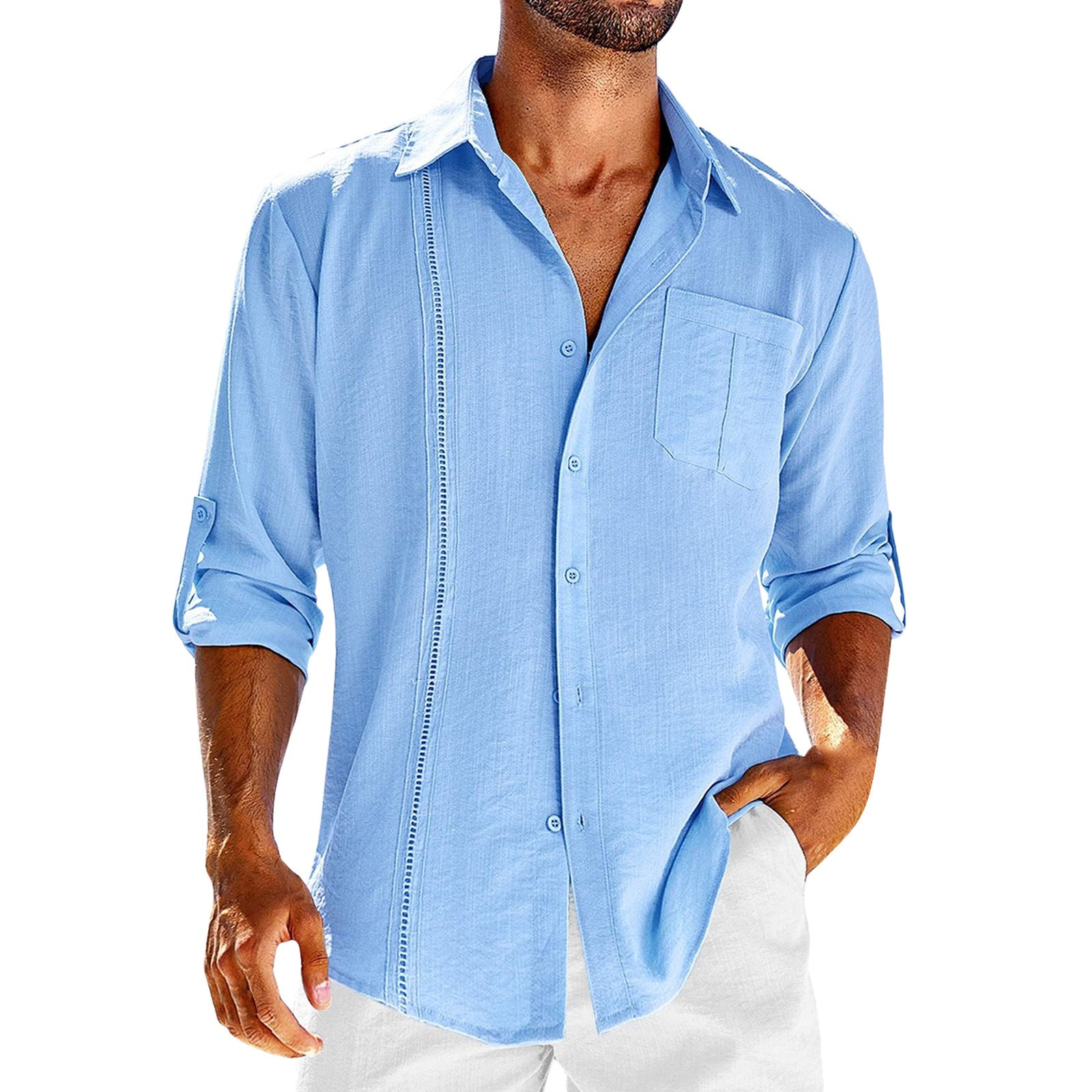 Linnen Collar Shirt
