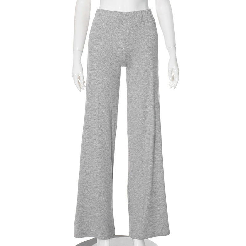 Printed Straight Pants