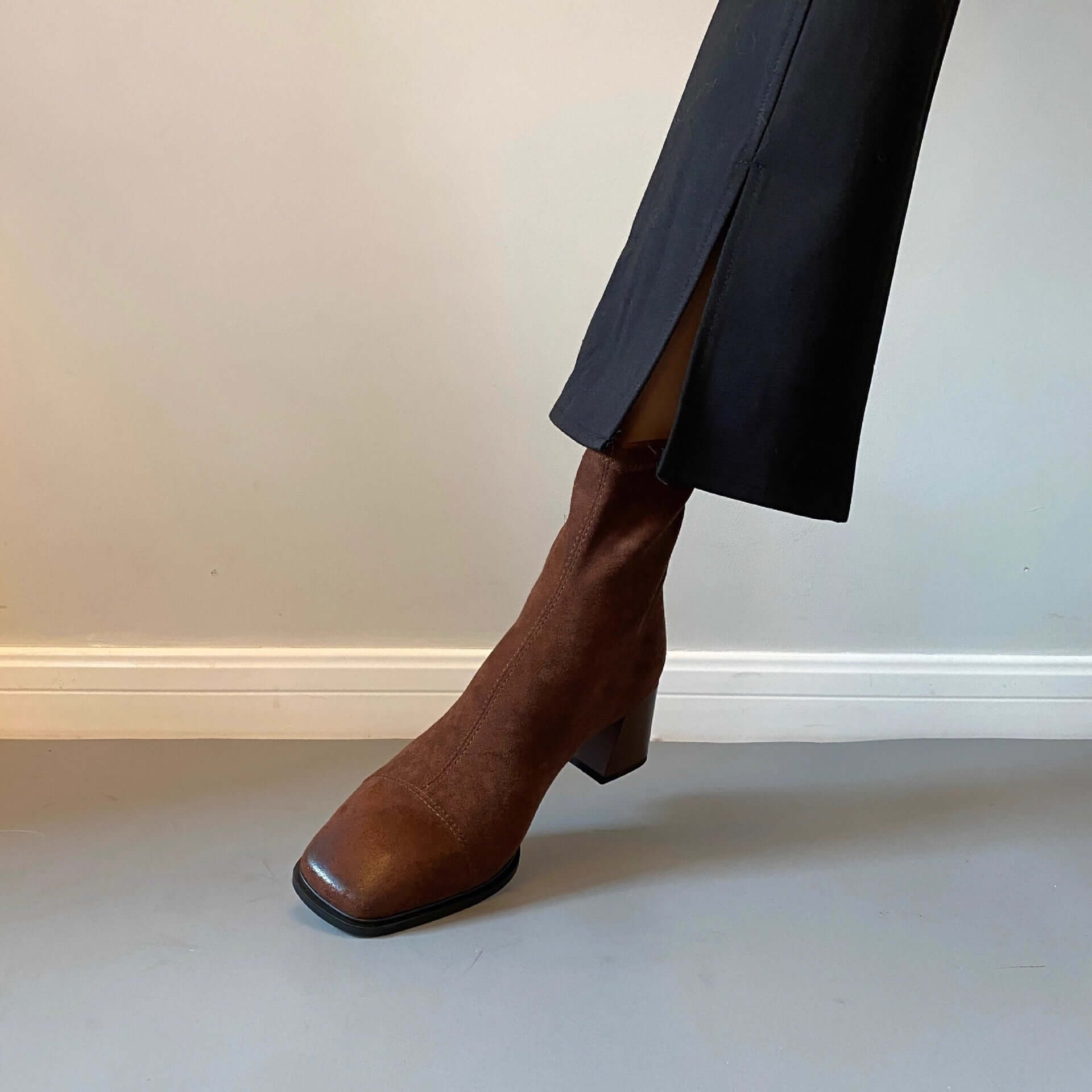Suede Ankle Boots