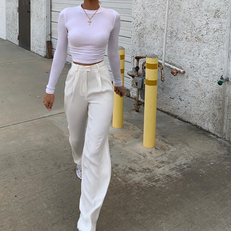 Blanc Suit Trousers