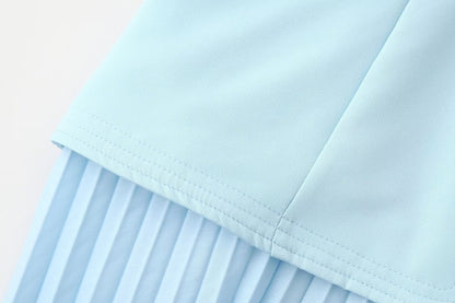 Doux Pleated Skirt Set