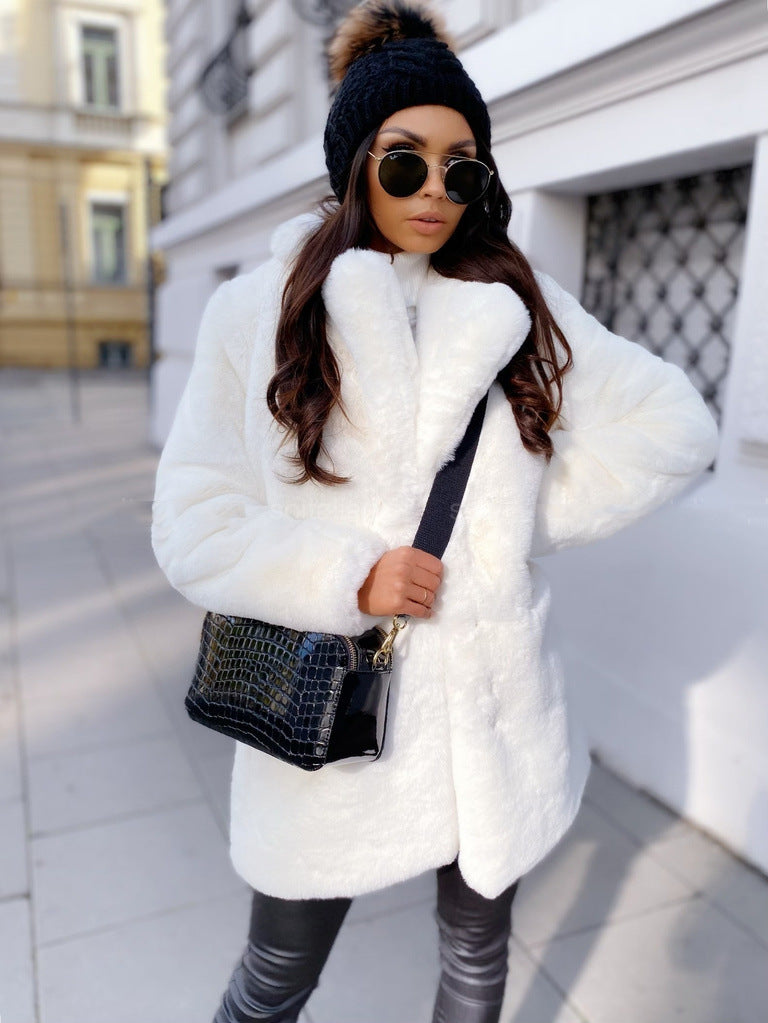 Velvet Fur Coat
