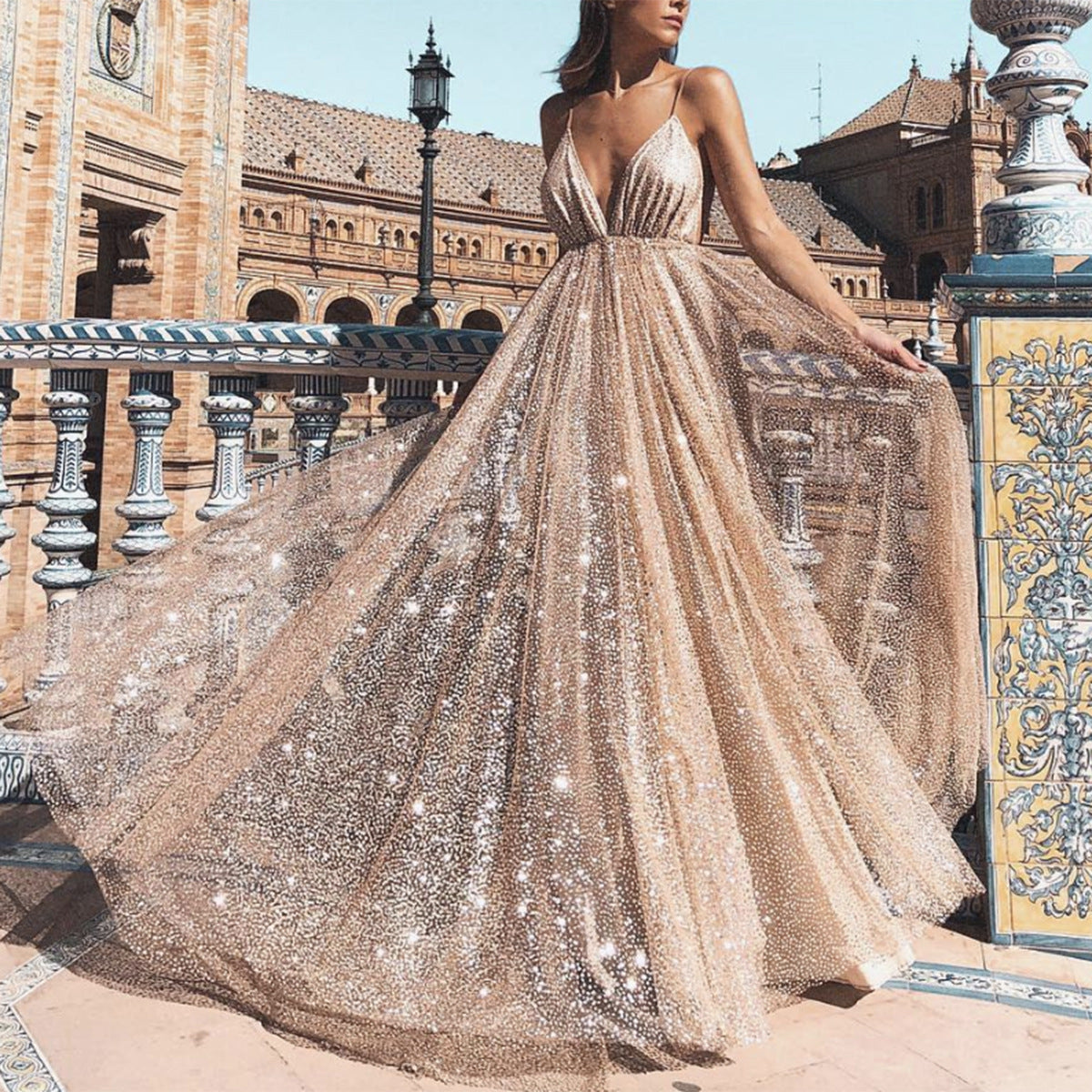 Noir Evening Gown