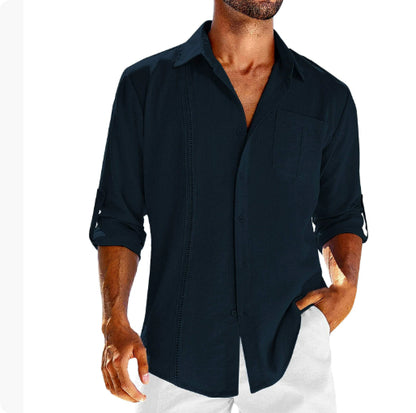Linnen Collar Shirt