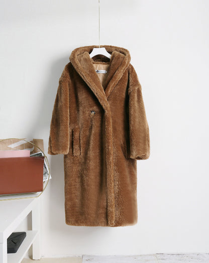 Teddy Cashmere Coat