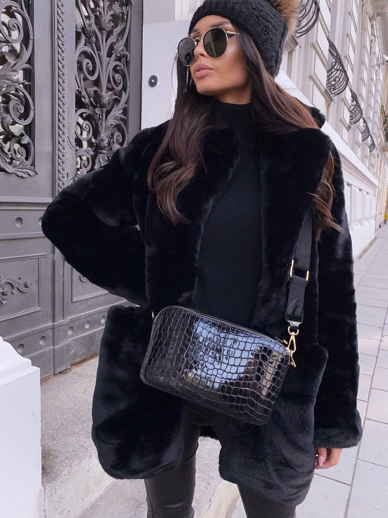 Velvet Fur Coat
