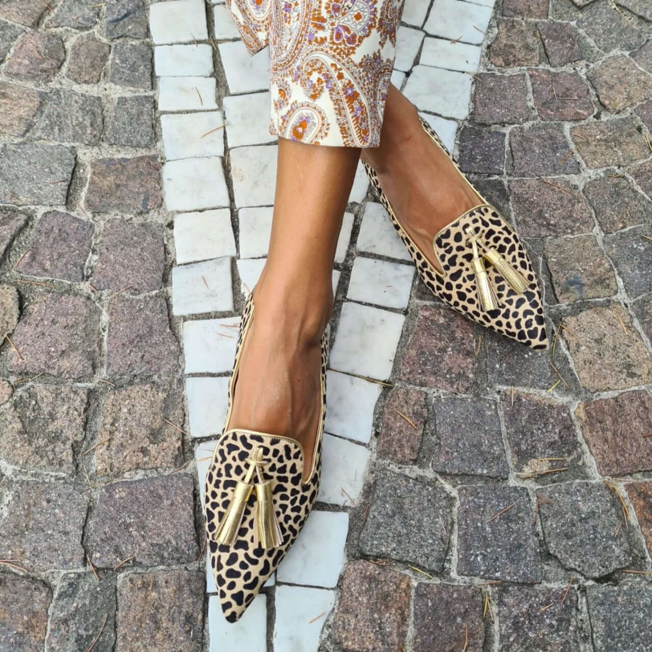 Leopard Tassel Pumps Leopard Tassel Pumps