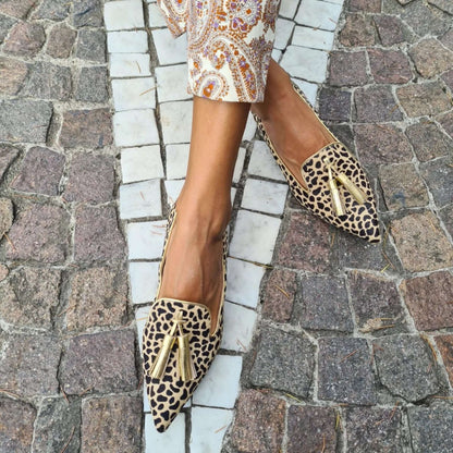 Leopard Tassel Pumps Leopard Tassel Pumps