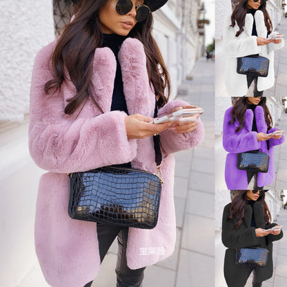 Velvet Fur Coat
