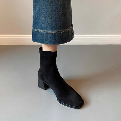 Suede Ankle Boots