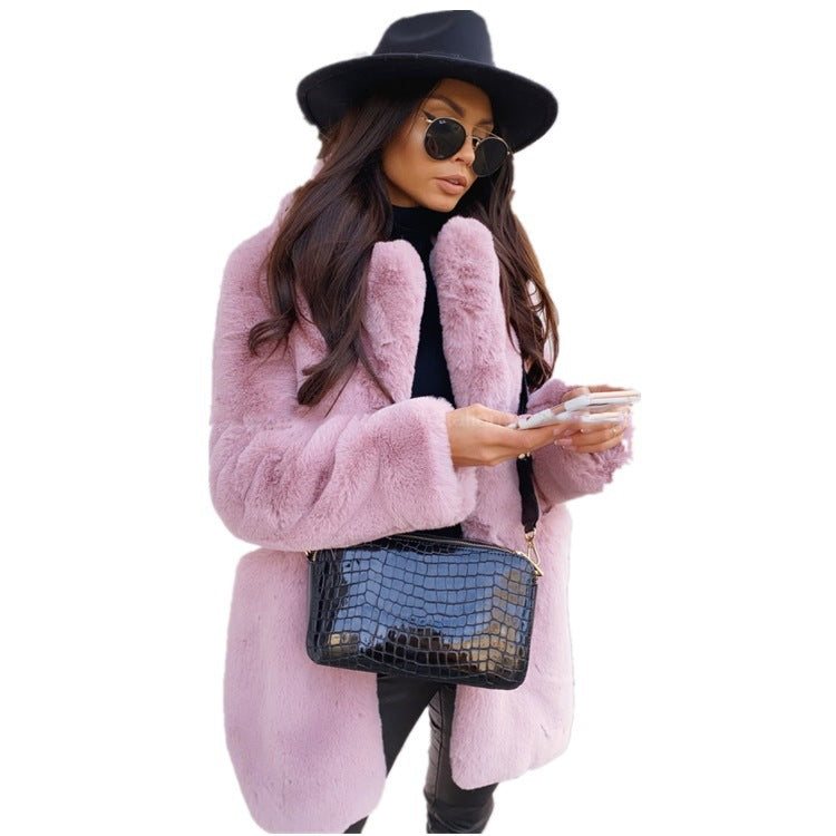 Velvet Fur Coat