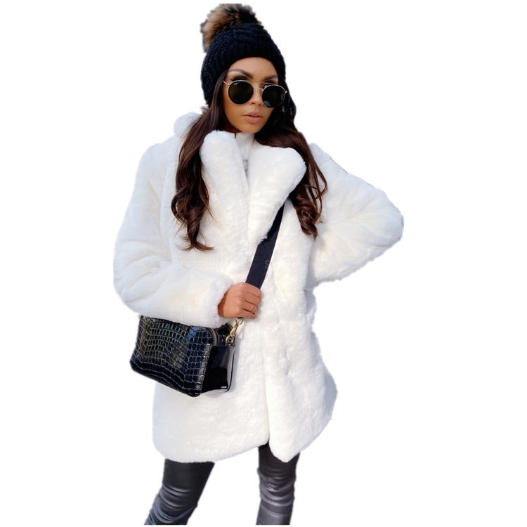 Velvet Fur Coat