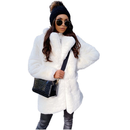 Velvet Fur Coat