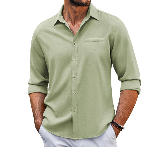 Linnen Collar Shirt