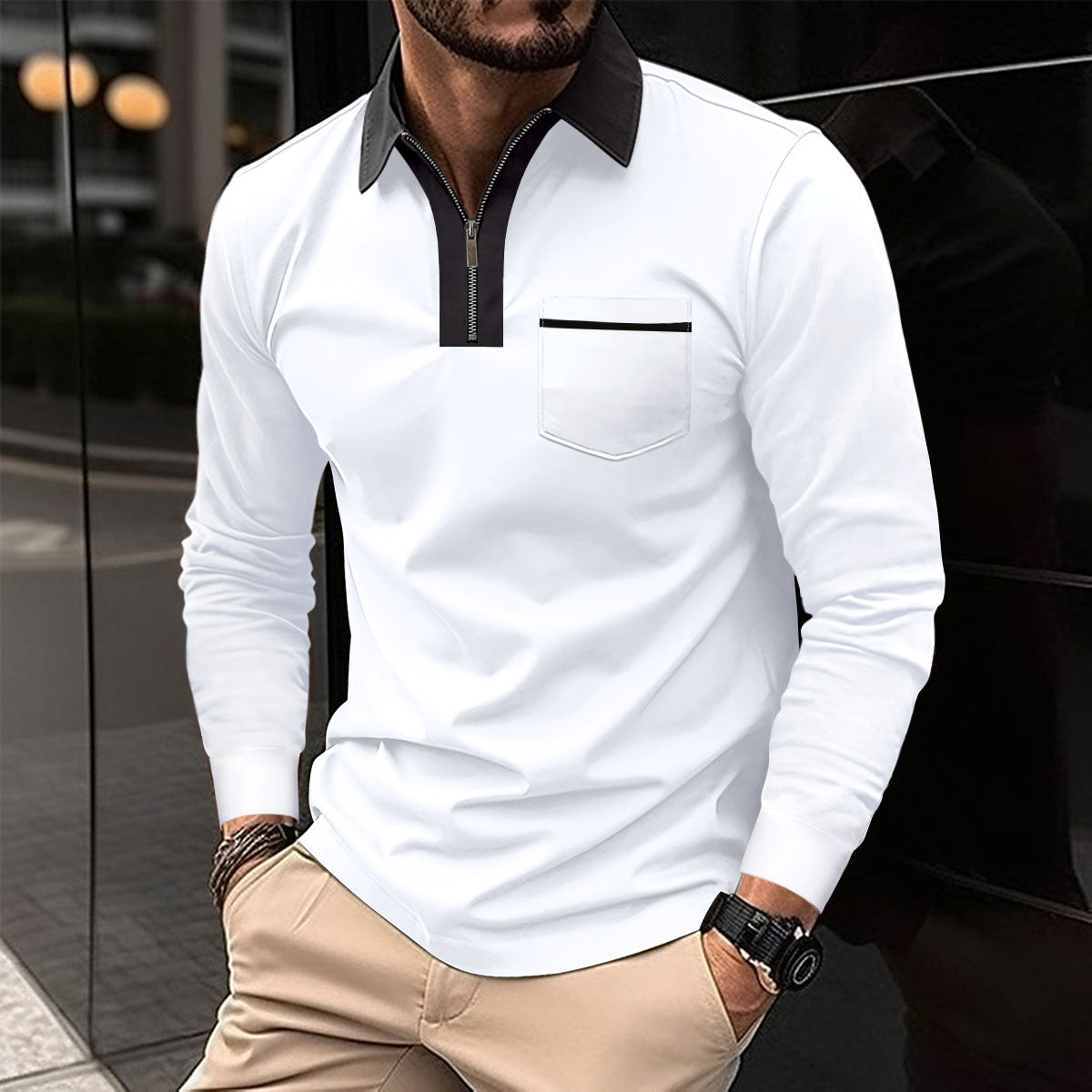 Sport Zip Polo