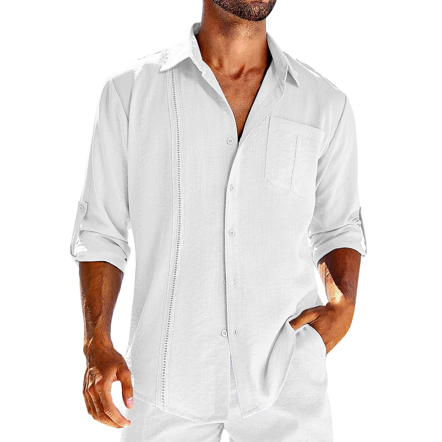 Linnen Collar Shirt