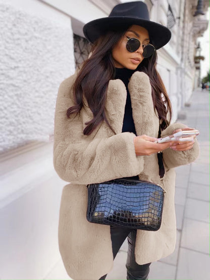 Velvet Fur Coat
