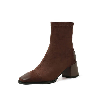 Suede Ankle Boots