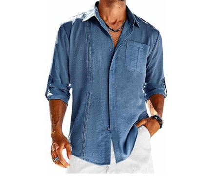 Linnen Collar Shirt