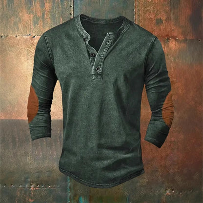 Printed Polo Sweater