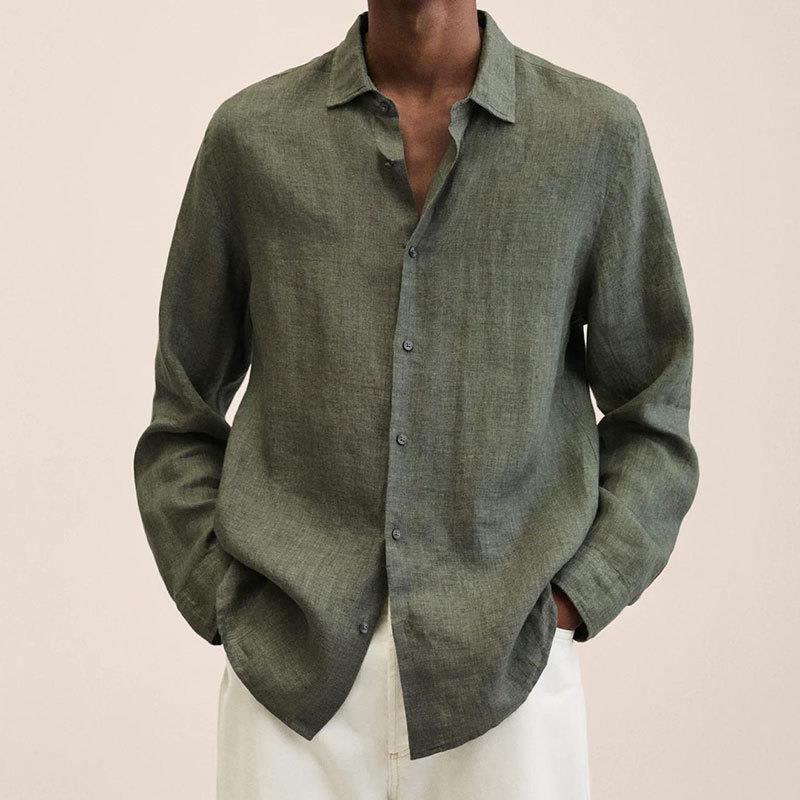 Relaxed Lapel Shirt