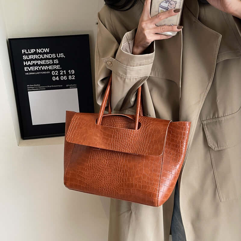 Stone Luxe Handbag
