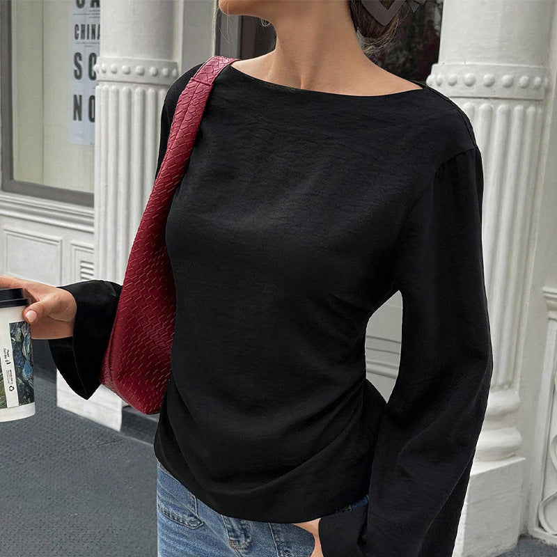 Velour Flare Top