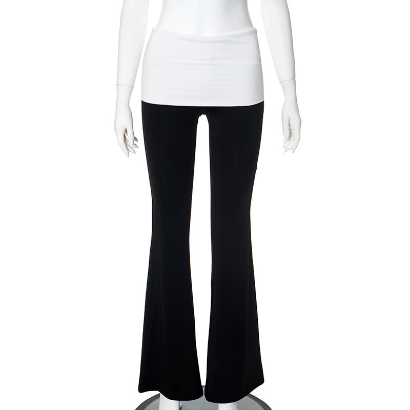 Printed Straight Pants