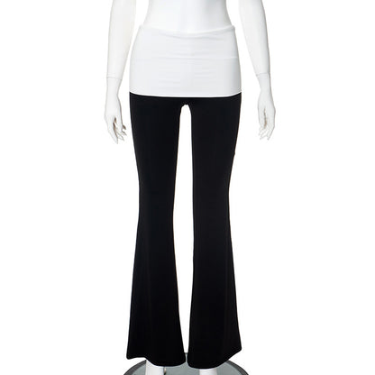 Printed Straight Pants