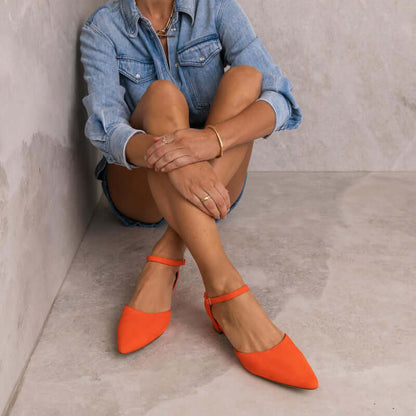 Suede Buckle Pumps Suede Buckle Pumps