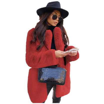 Velvet Fur Coat