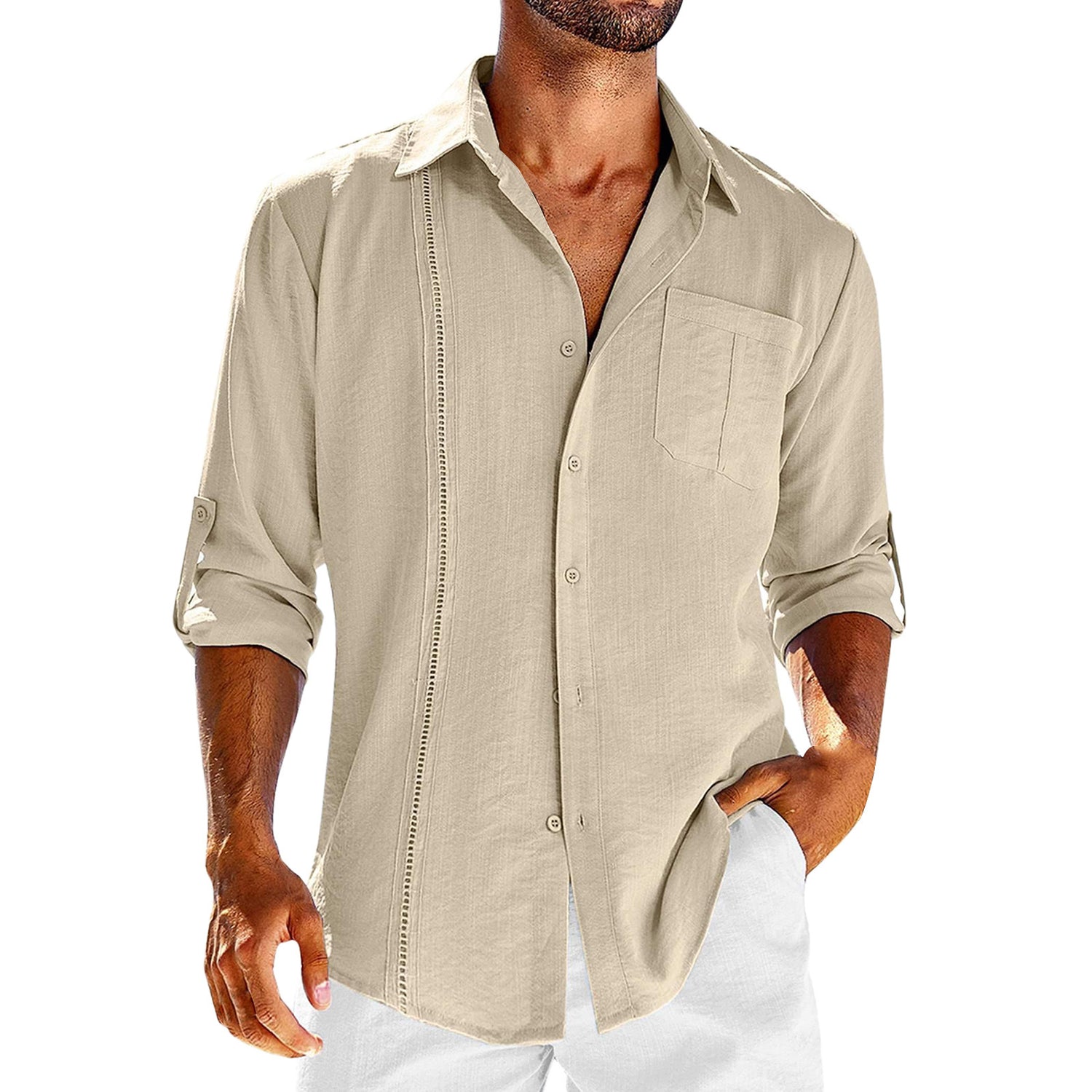Linnen Collar Shirt