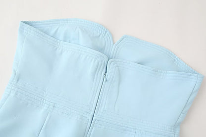 Doux Pleated Skirt Set
